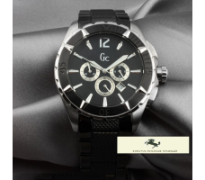 HK197 GUESS COLLECTİON SİYAH SERAMİK ERKEK SAATİ